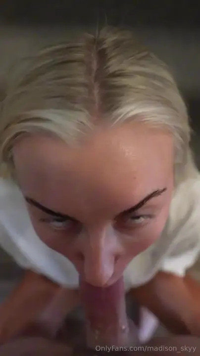 Madison_Skyy Gets Creampied After A Sloppy BJ