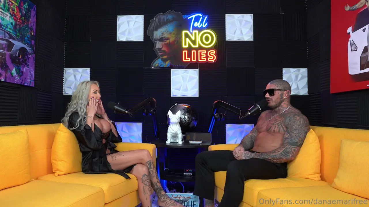 Danae Mari Fucks DevinPhysique On A Podcast