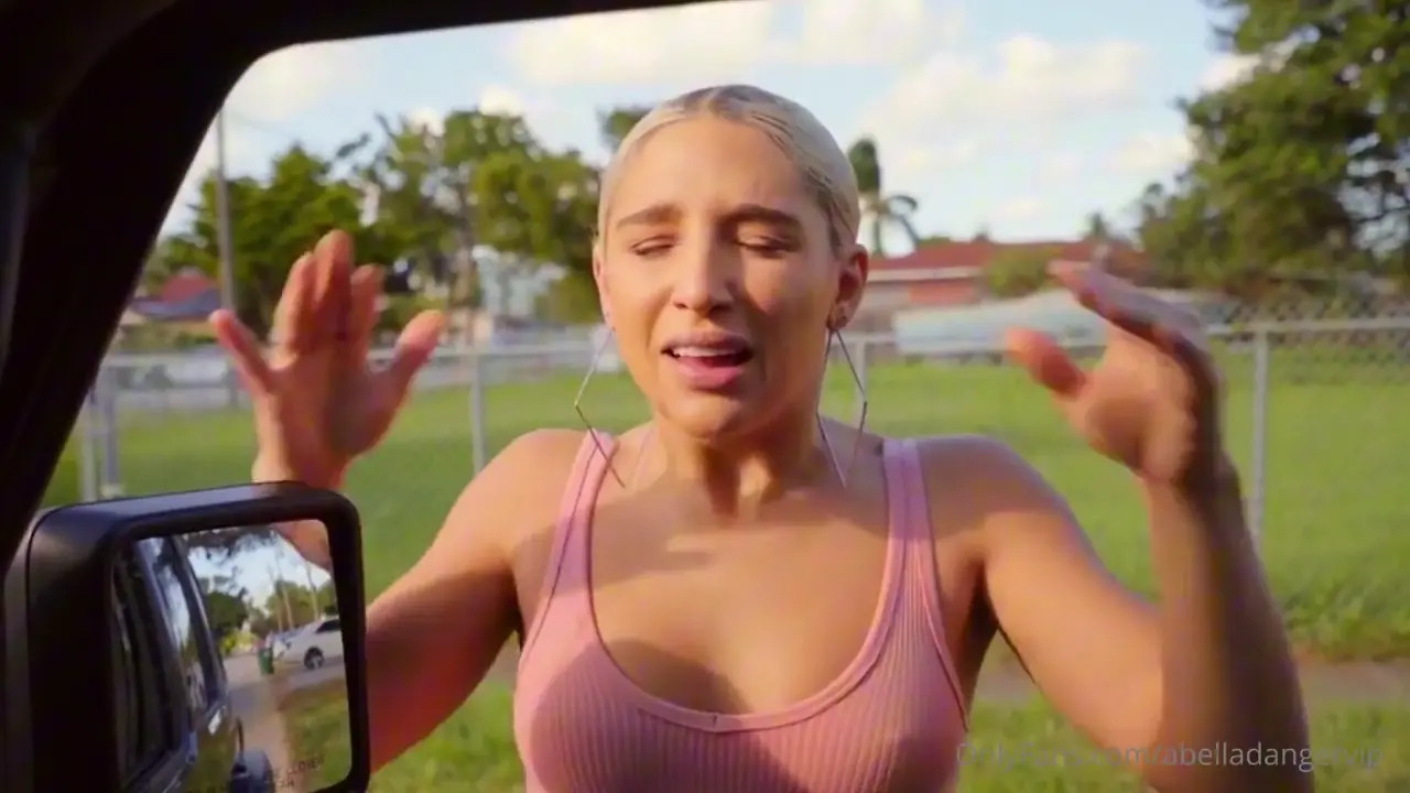 Abella Danger Gets Pounded In The Car