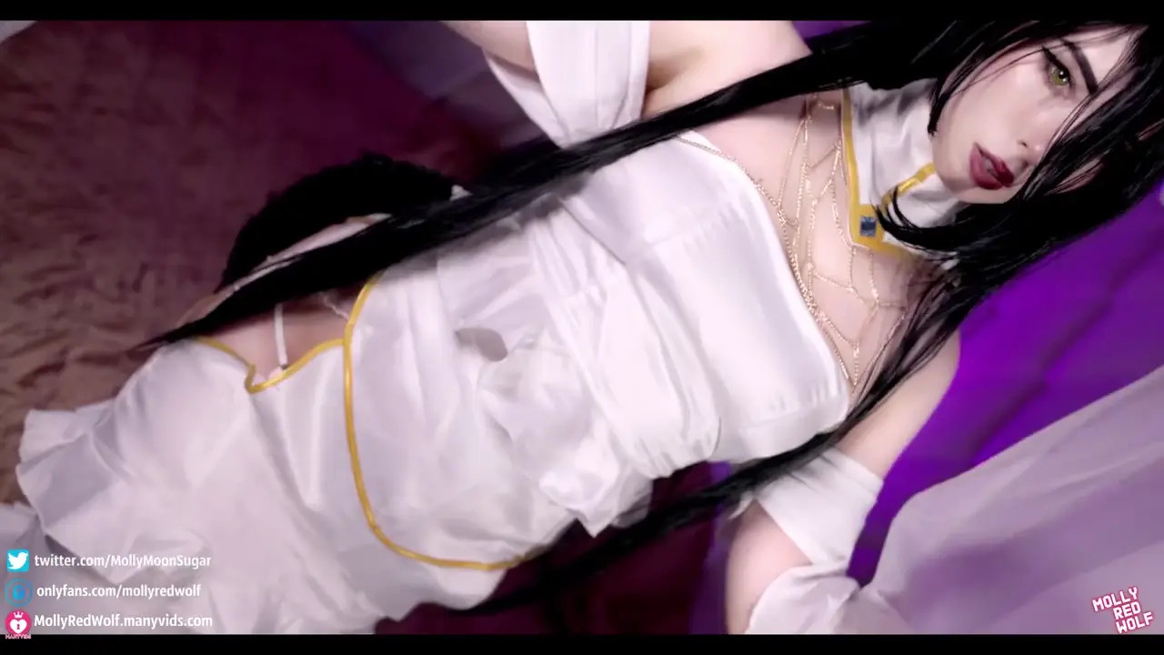 MollyRedWolf Plays A Horny Albedo To Her Hung Boy Ainz