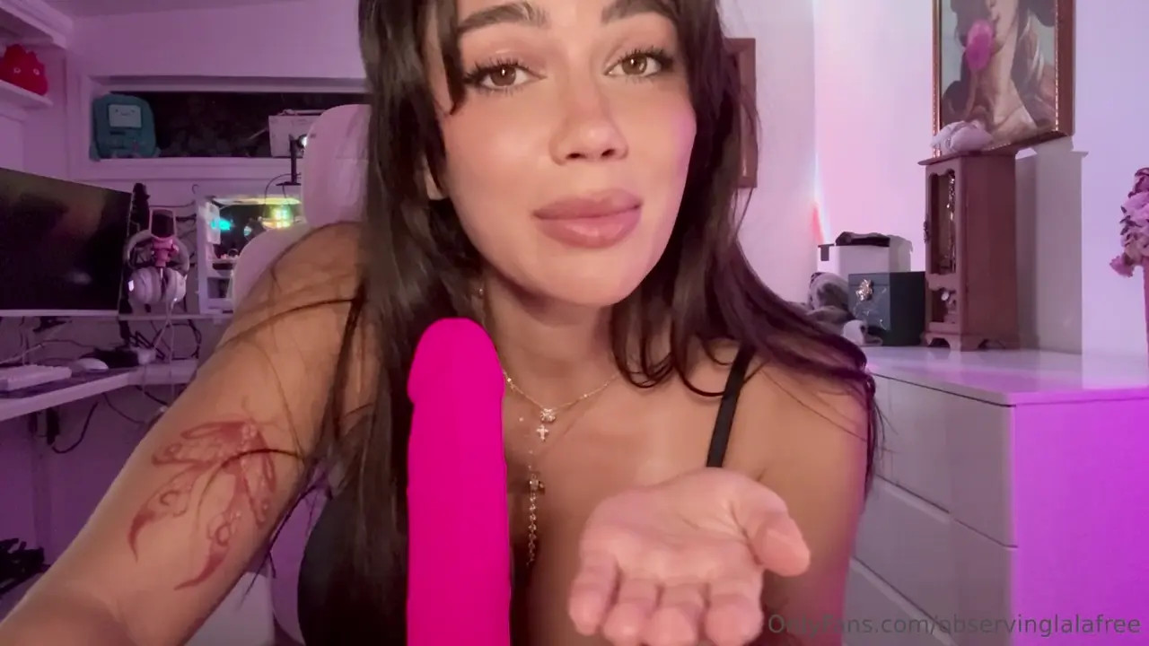 Observinglalaxo Hot JOI With Pink Dildo