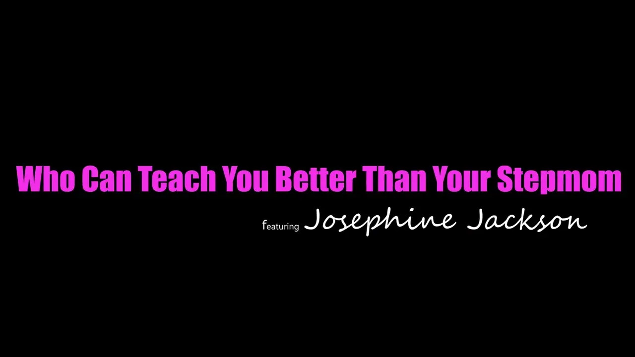 MILF Josephine Jackson Grinds On Her Stepson