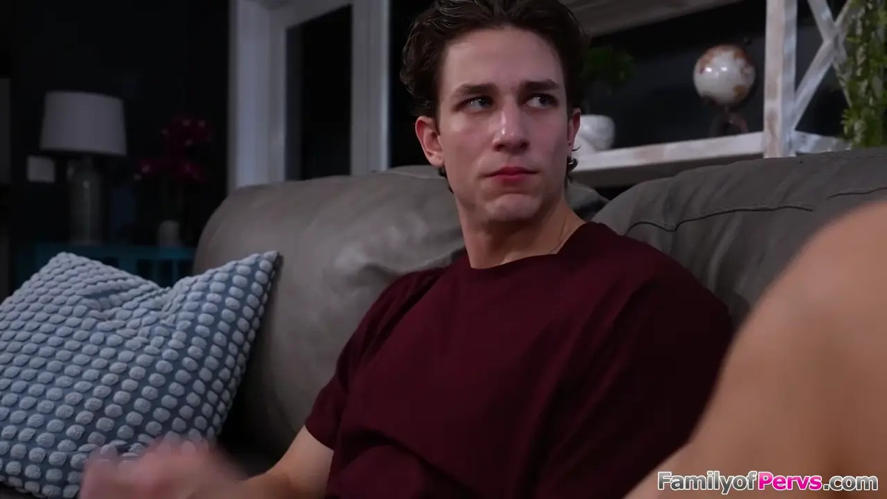 Koda Monroe Grinds Her Stepson In The Kitchen