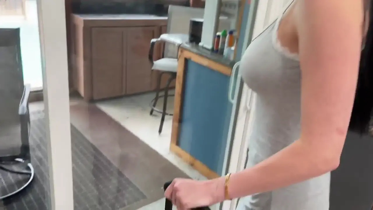 Violetvossxo Gets Creampied By Her Stepson