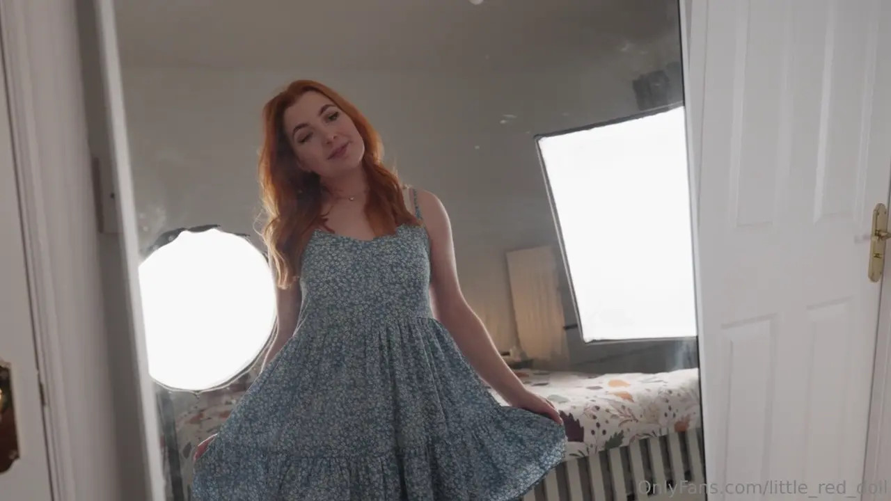 Little Red Doll Takes A Pounding On The Bed
