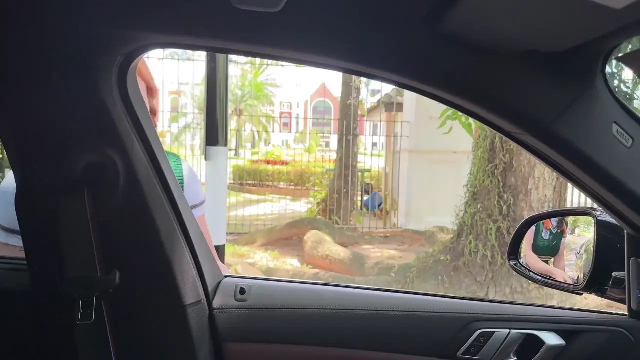 Schoolgirl Sweetie Fox Gives A Blowjob In The Car And Gets Fucked Hard