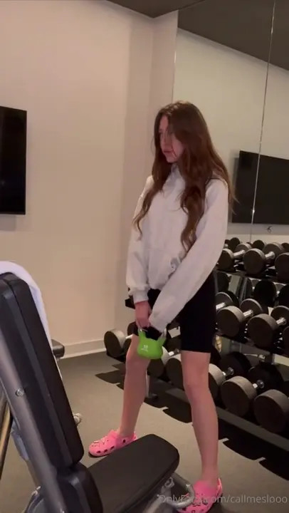Call Me Slo's Pussy Gets Drilled At The Gym
