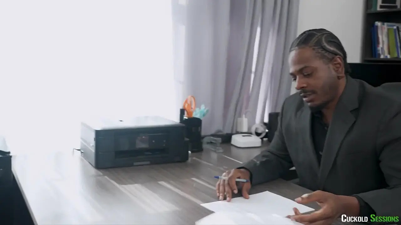 OctaviaRed Grinds A BBC While Hubby Watches