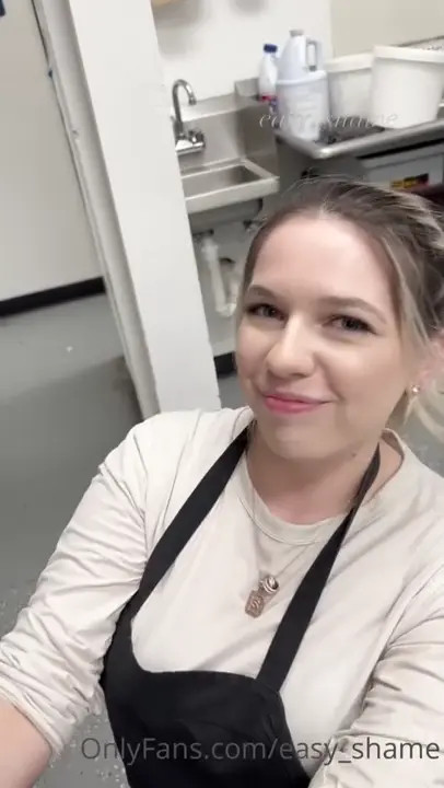 Eevie Aspen Drilled In The Restaurant Kitchen - ePornLeak