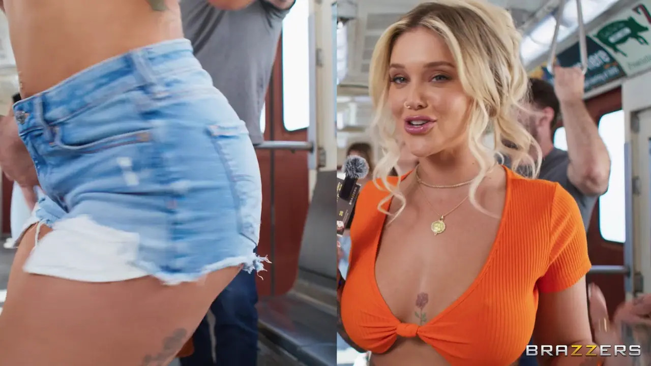 Kali Roses Gets Creampied In The Subway