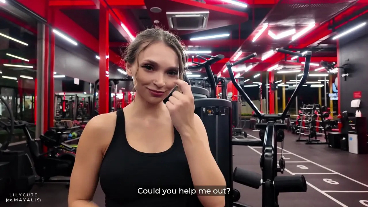 Stranger At The Gym Fucks Me Inside The Bathroom