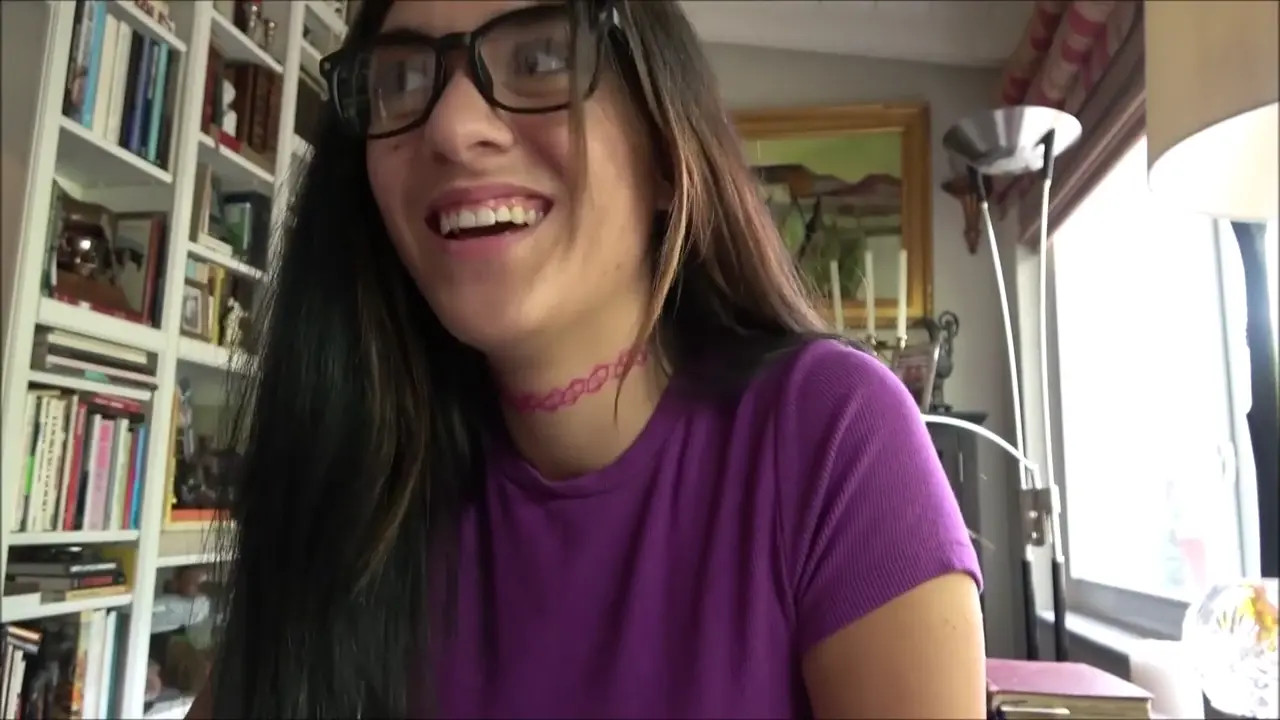 Aubry42 Gets Banged In The Ass On Her Stepdad's Bed