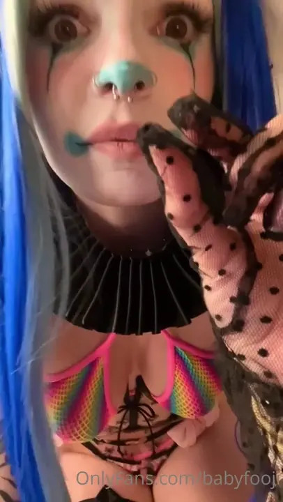 Steamy Solo Experiences with BabyFooji Featuring Blue Hair  