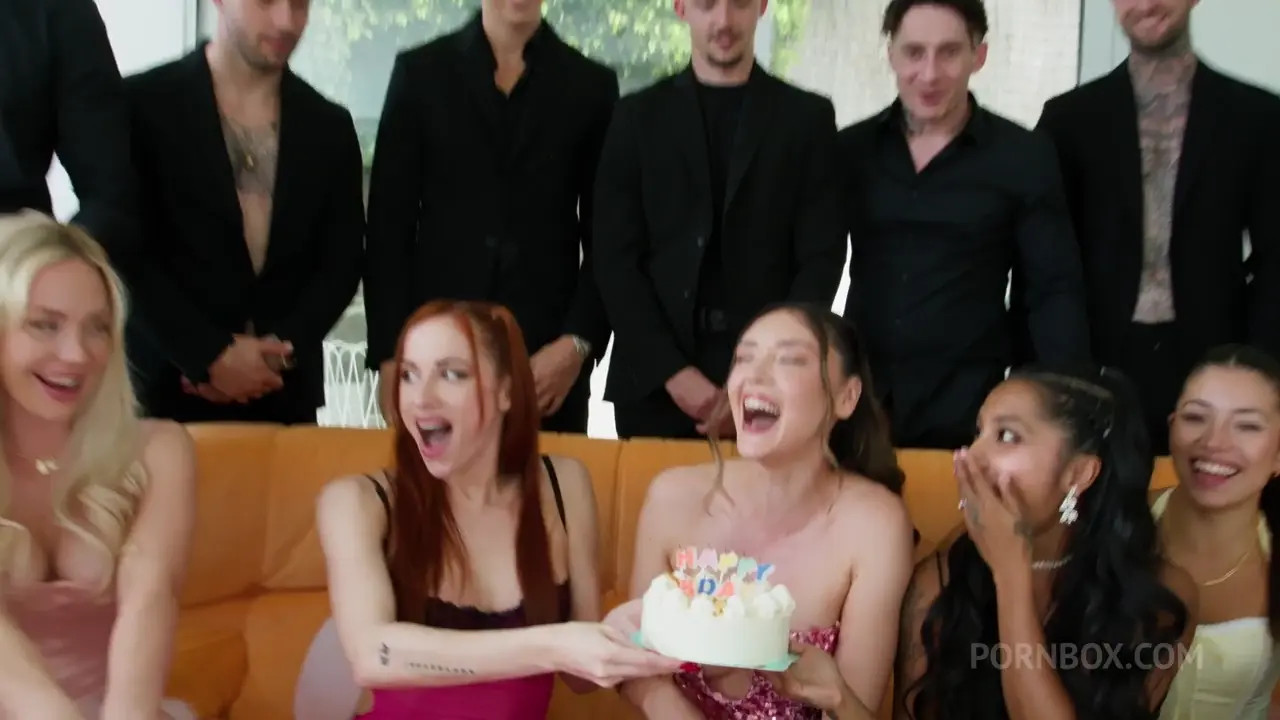 Catherine Knight's Wild Birthday Party Group Sex