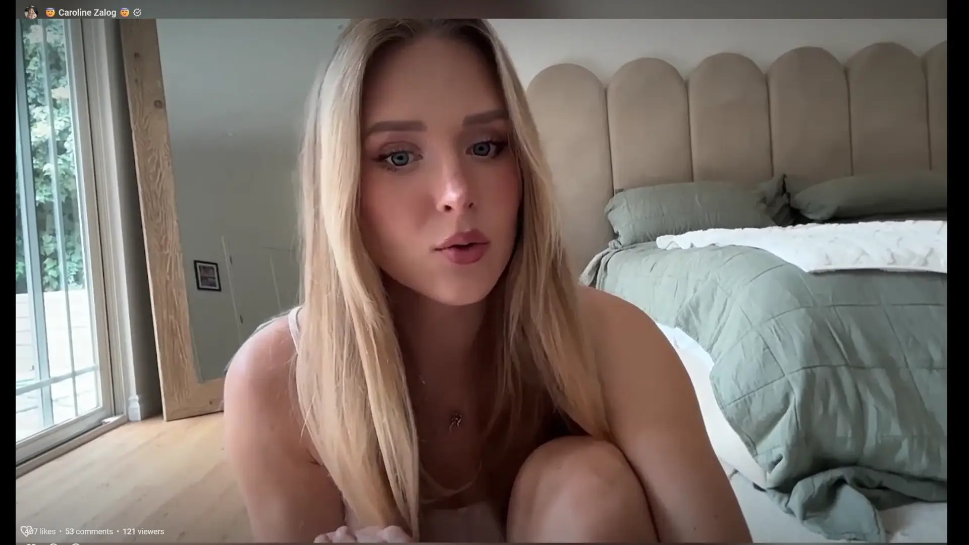 Caroline Zalog Hottest Livestream Video Leaked