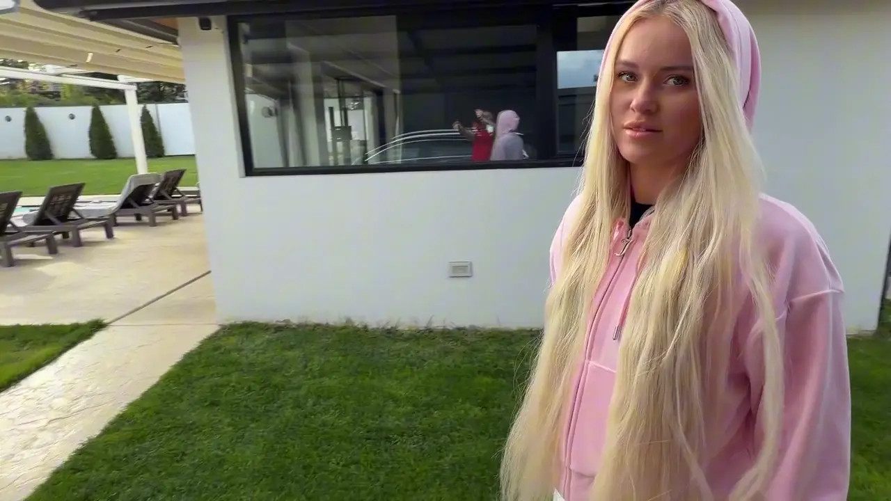 She Wanted To Shoot Some Hoops, But It All Ended With Cum On Her Ass.