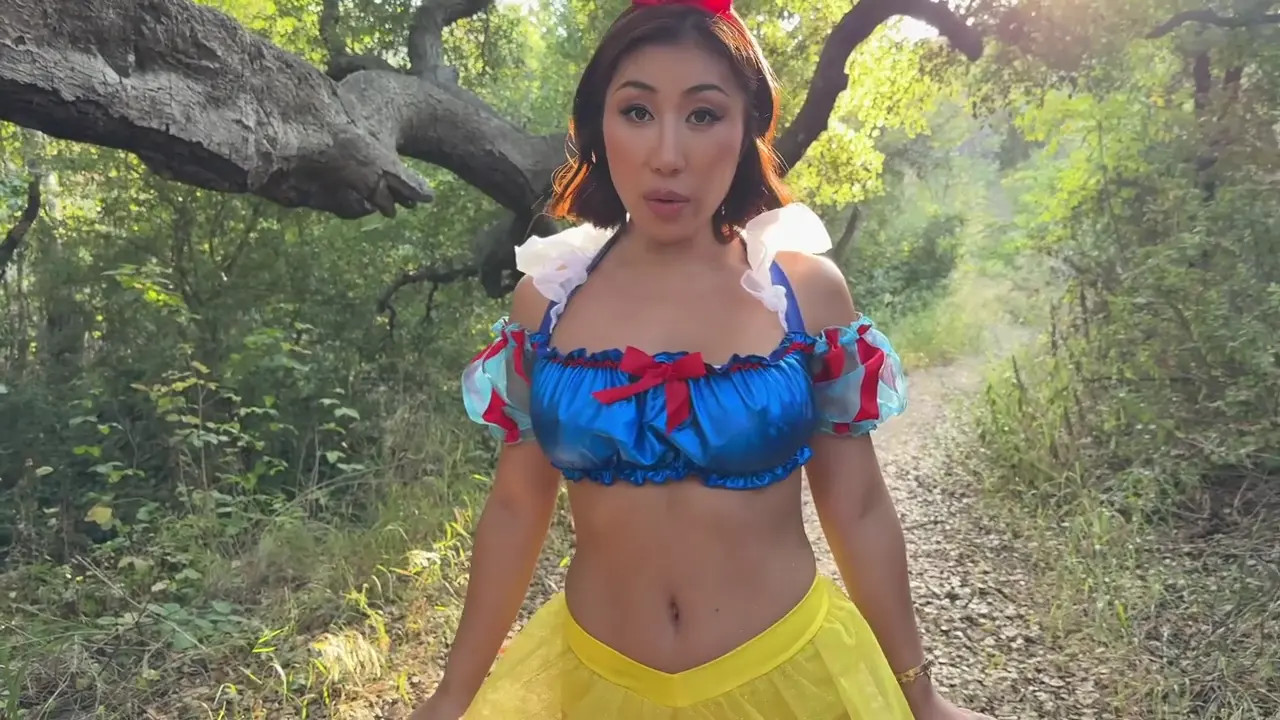 Nicole Doshi's Snow White Gets Pounded In The Woods
