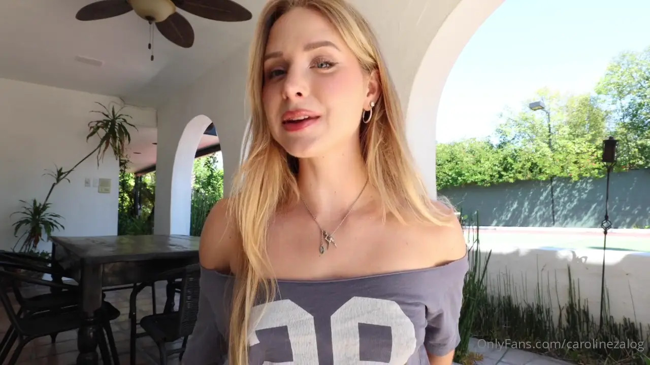 Caroline Zalog Summer Try On Video Leaked