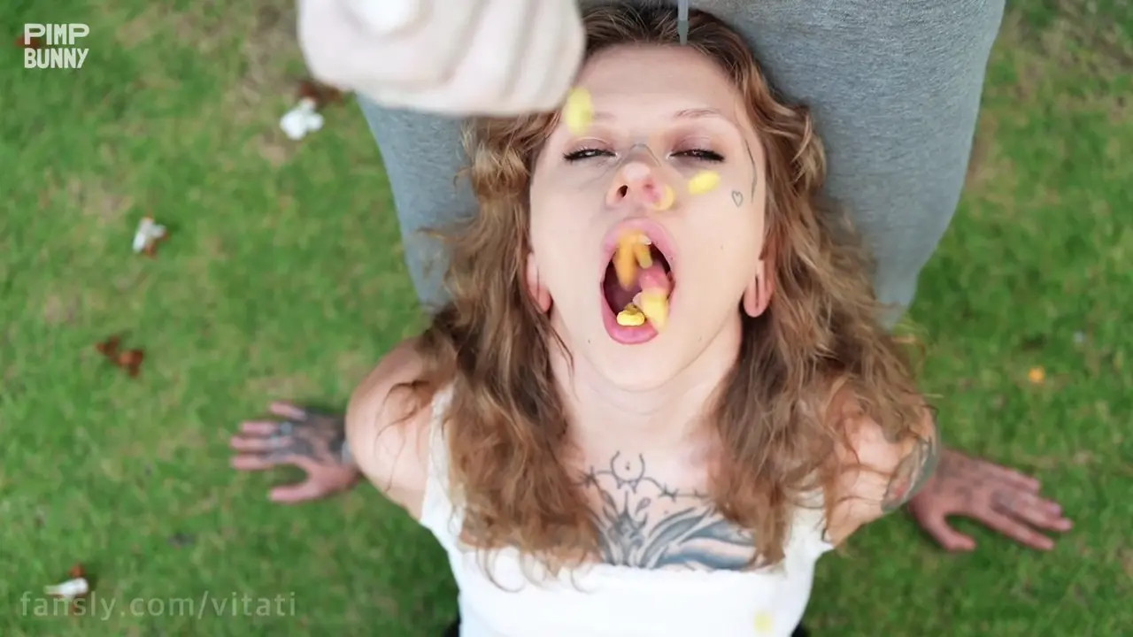 Tiktok Whore Gets Her Milk Delivered Then The Milkman Fucks Her Face And Cums In Her