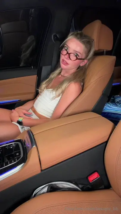 Bougie_Bb's Sloppy Dildo Blowjob & Car Squirt