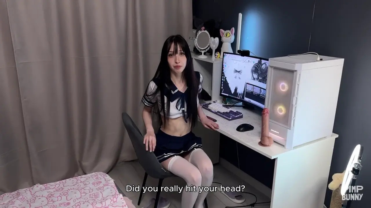 Caught My Girlfriend Flashing Her Tits So I Fucked Her Ass Hard