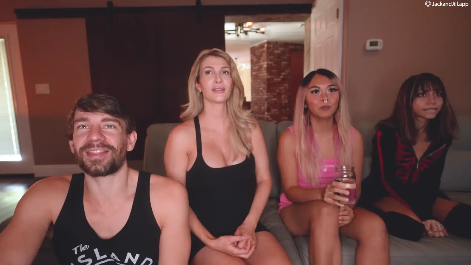 JackAndJill Desirees First Threesome Video Leaked