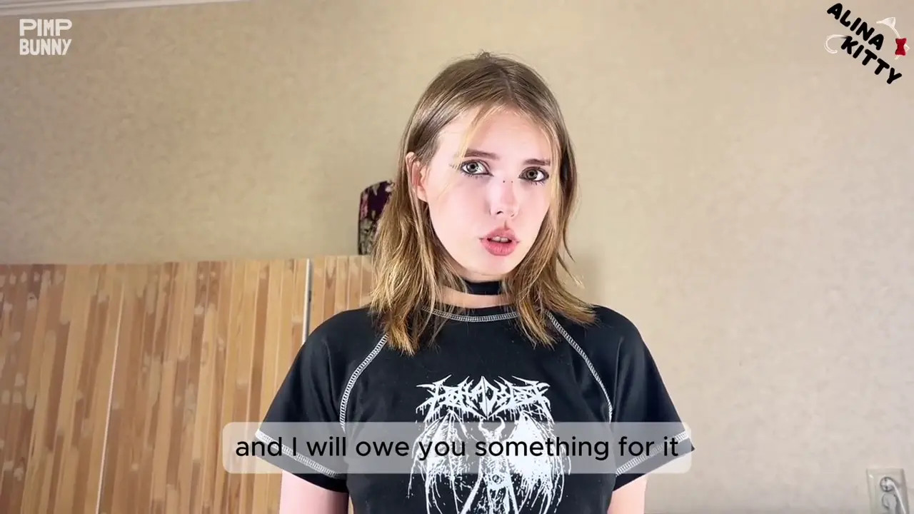 Alt Girl Called Me to Reinstall Windows - I Gave Her a Deep Creampie Instead of