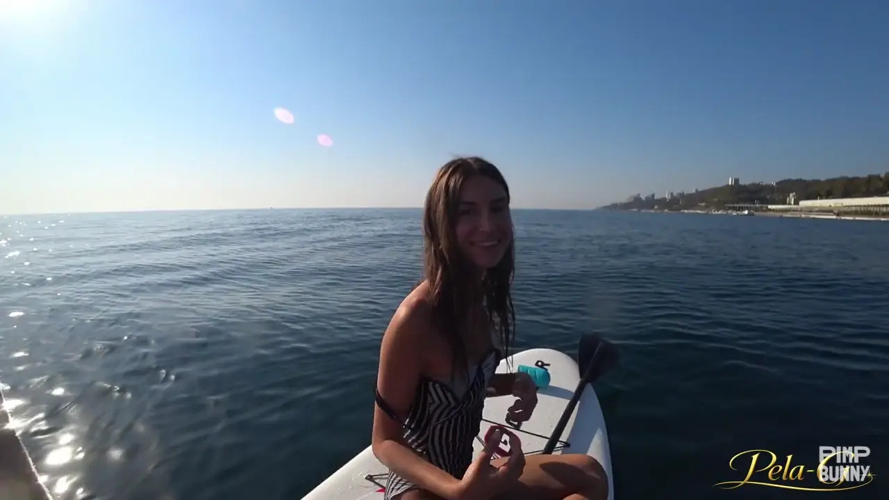 Stunning Brunette Pela G's Amateur Blowjob Uncensored  
