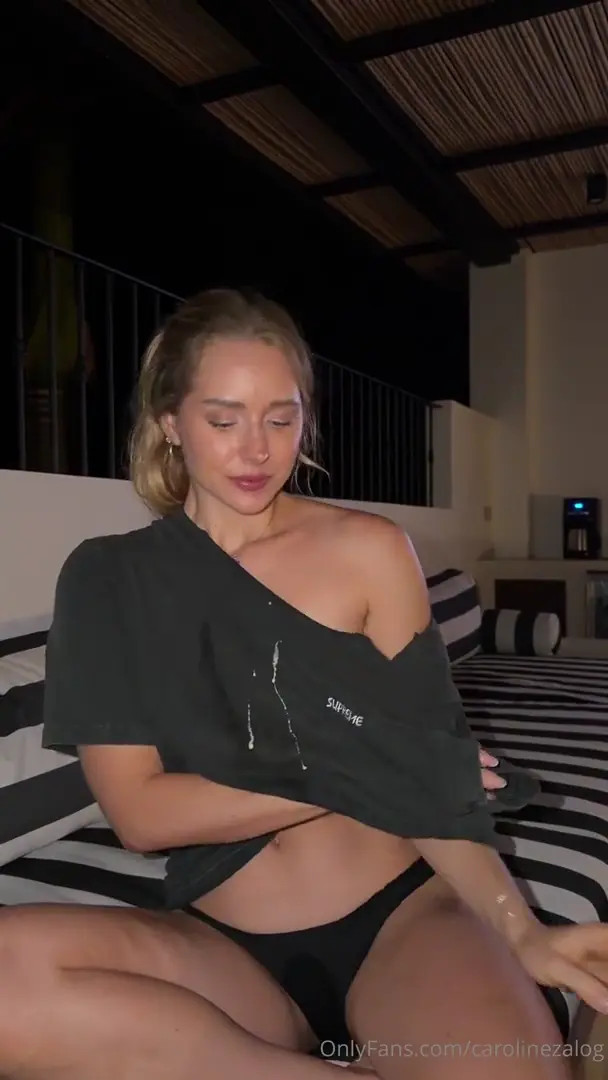 Caroline Zalog Cum To Me PPV Video Leaked