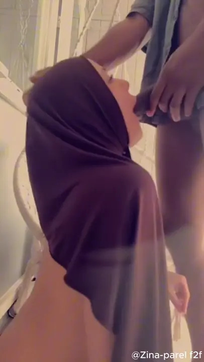 Hijabi Zina Parel Takes A Heavy BBC Pounding
