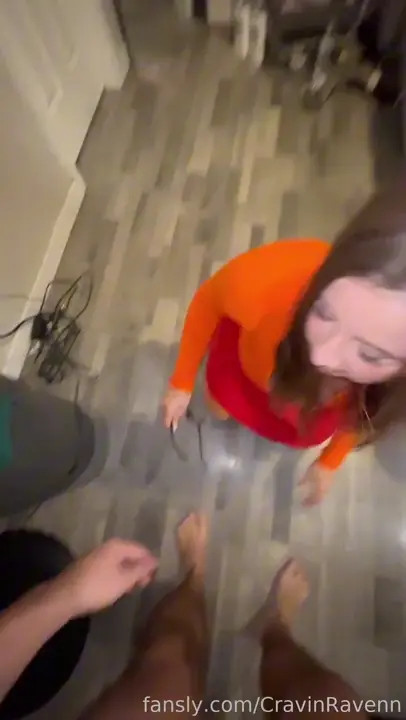 Exposed Moments of CravinRavenn's Big Boobs and Deepthroat  