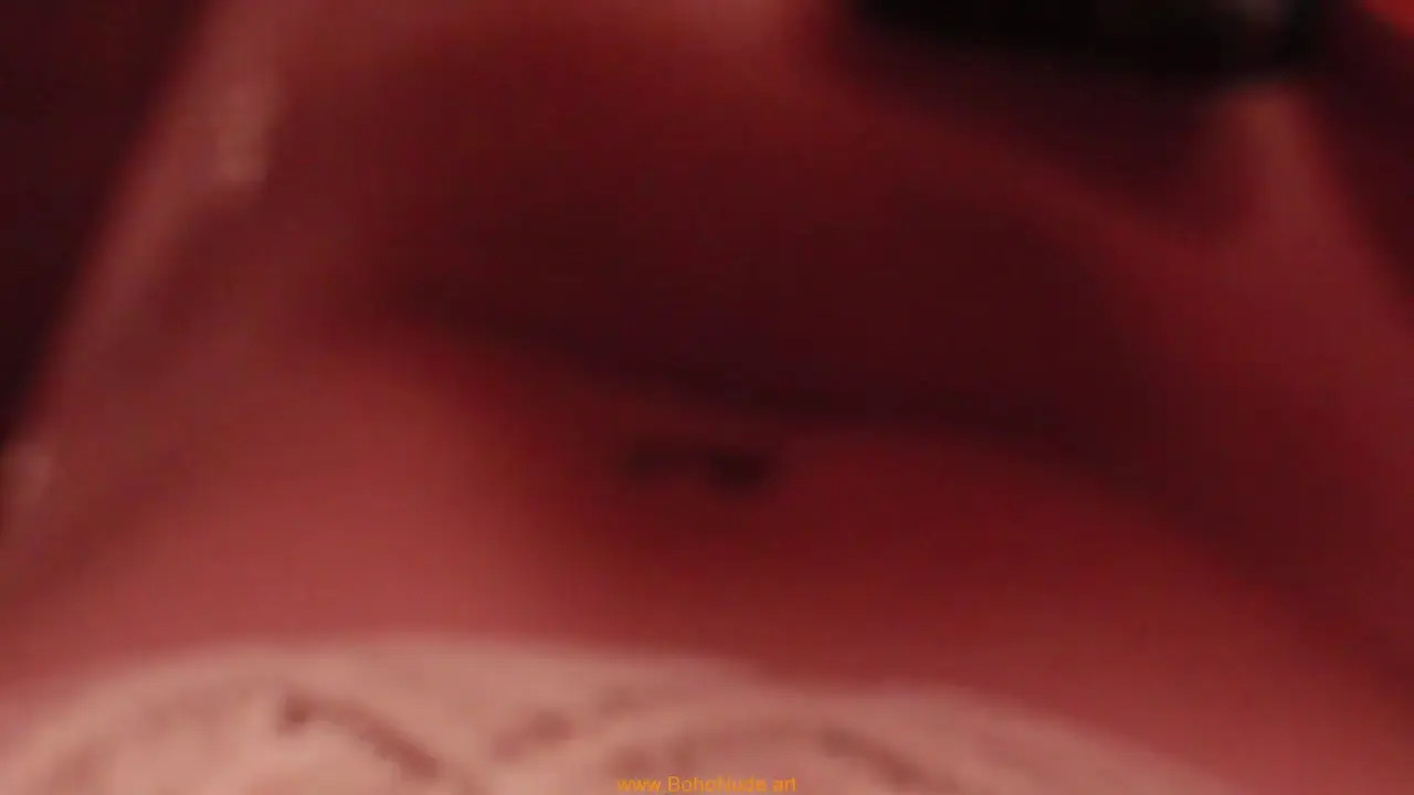 Milena Angel Drips Food All Over Herself And Then Takes A Hot Shower