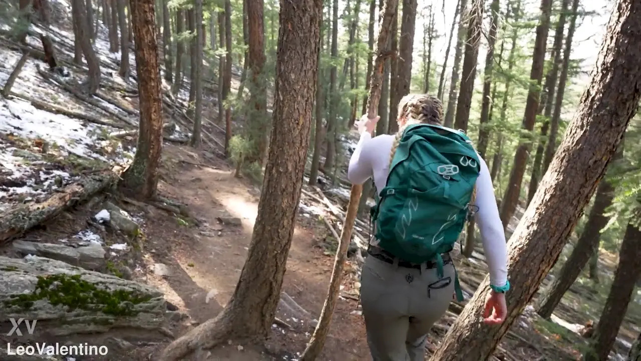 Christina Savoy Fucks A Stranger In The Woods