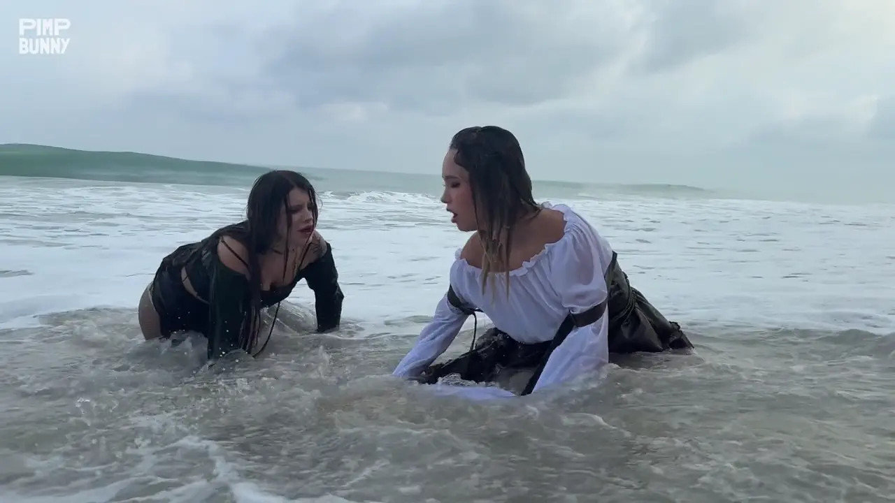 Two Pirates Please Sailors’ Dicks For A Treasure Map