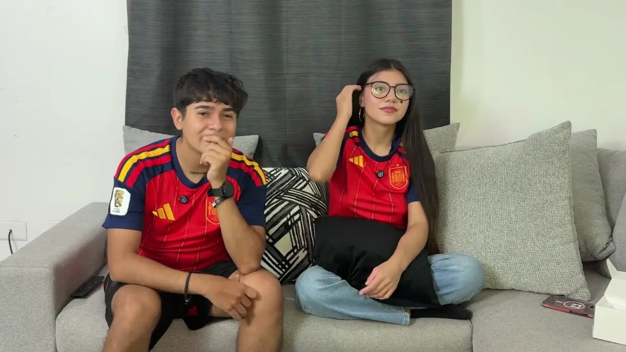 AndyMiss Gets Creampied While Watching World Cup Final