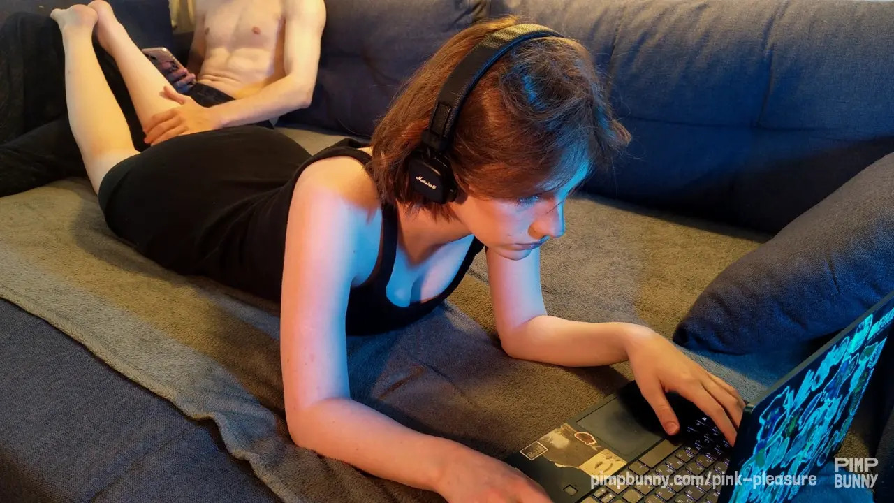 Playing Minecraft Ends In Rough Sex