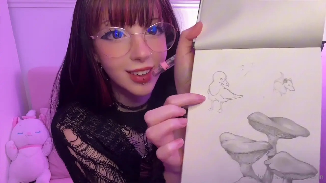 Mitsarin Makes Her Tight Pussy Cum While Riding A Dildo