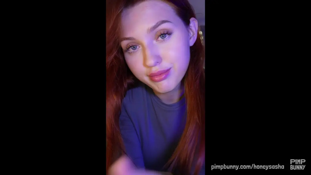A Redhead With Blue Eyes In A Net Passionately Rides A Dildo And Plays With Cum