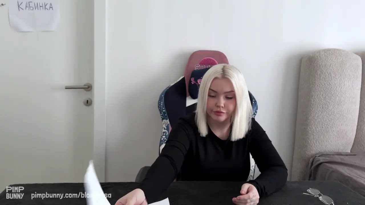 Don't File A Complaint – A Cunning Blonde Fucks Me So I Won't File A Complaint