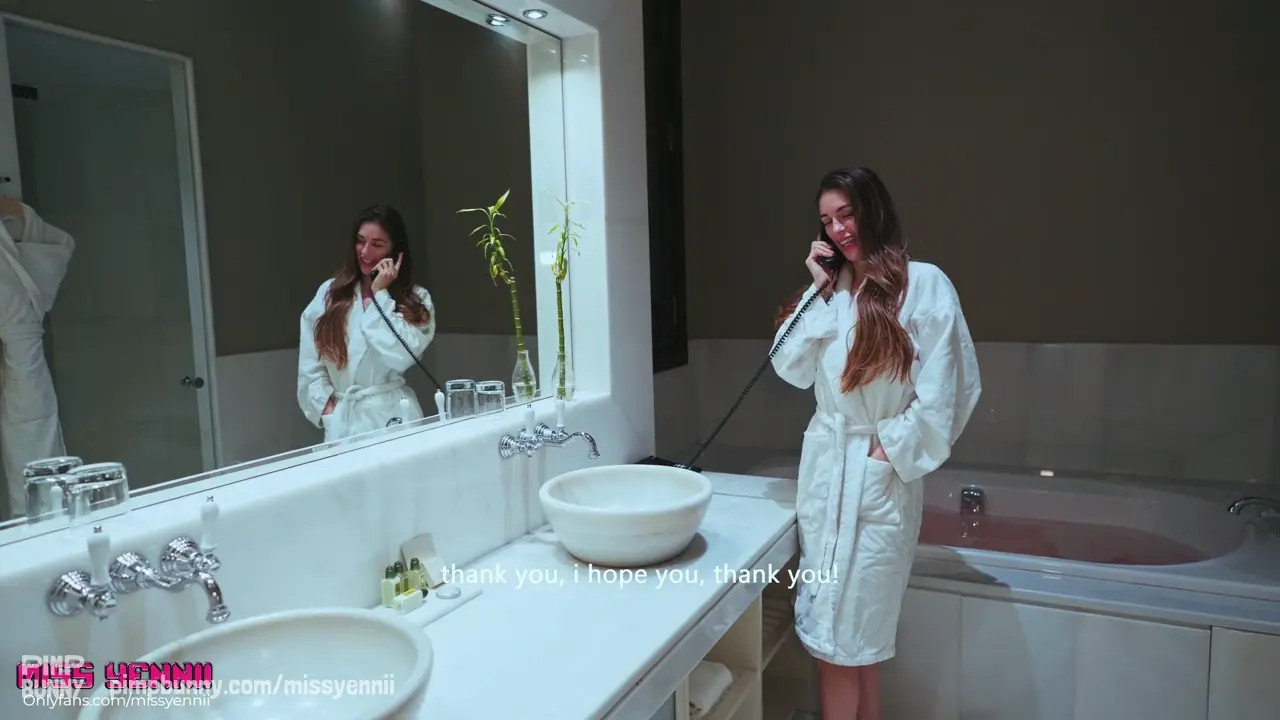 Hotel Waiter Finds Me Naked And I Fuck Him