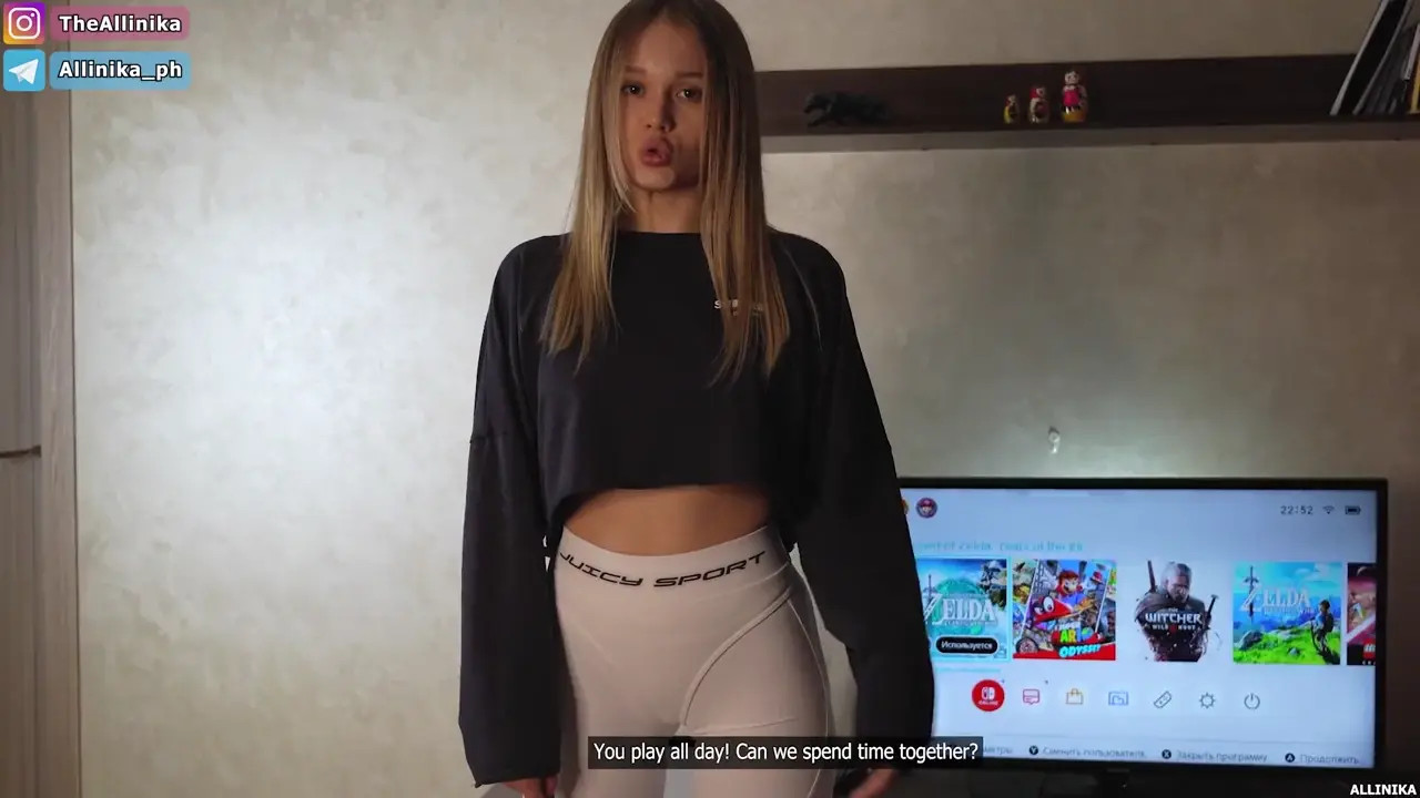 Allinika Takes Her BF's Cock In Her Pussy & Gets A Facial