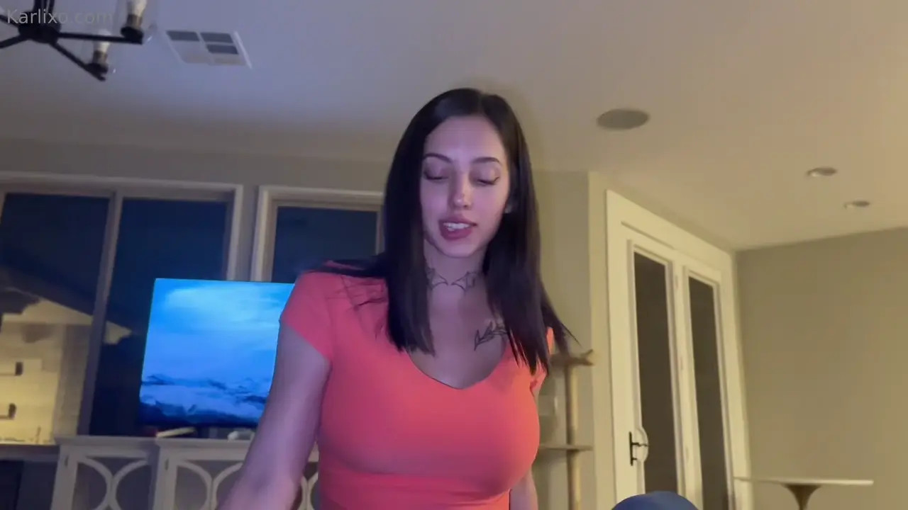 Karli Mergenthaler Swallows Cum After Giving Head