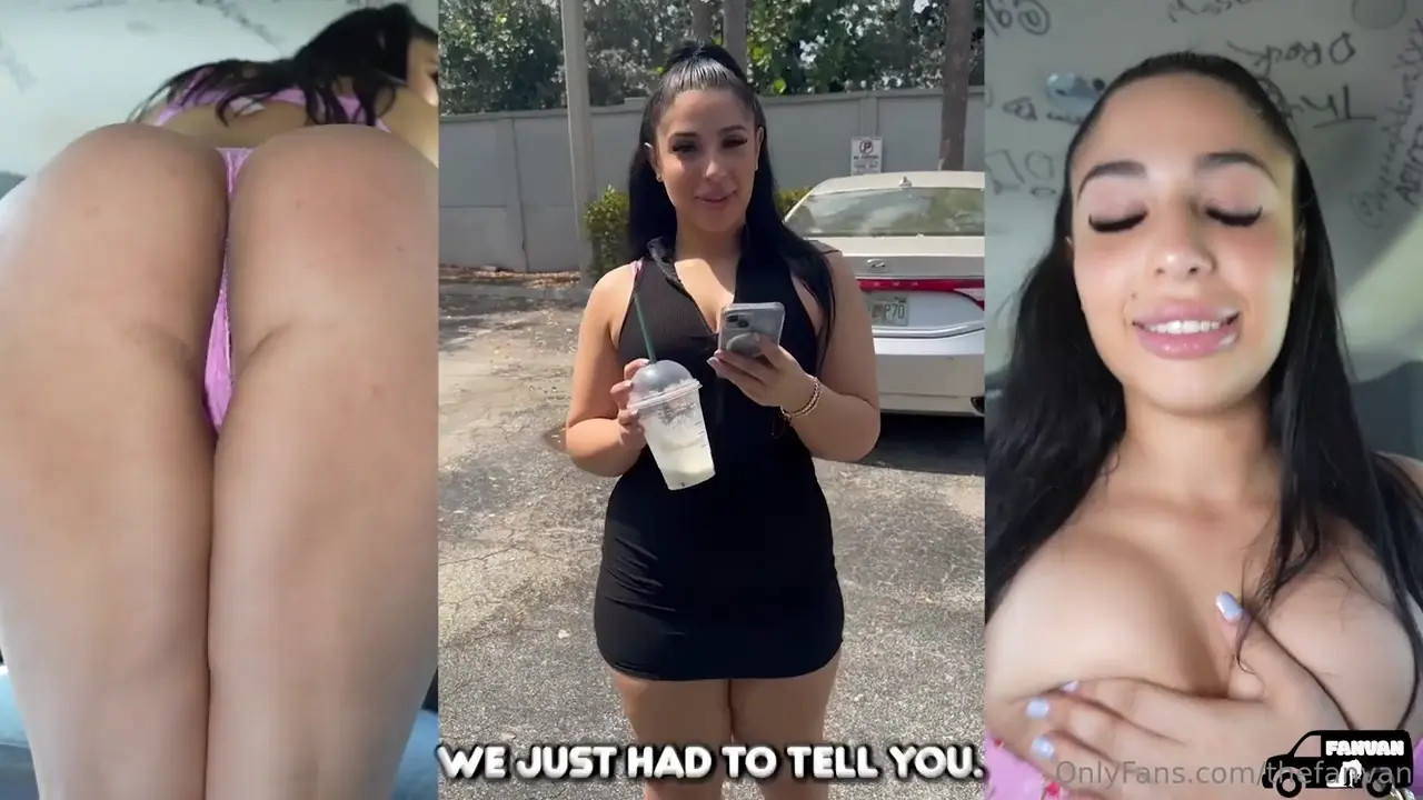 Badlilshego Gets Off With A Purple Dildo In The Van