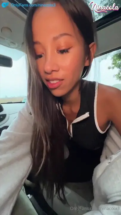 Ninacola Has Sex With A Stranger In A Car