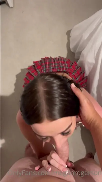 Megan Rogerson Gets Pounded In Her Cute Plaid Skirt
