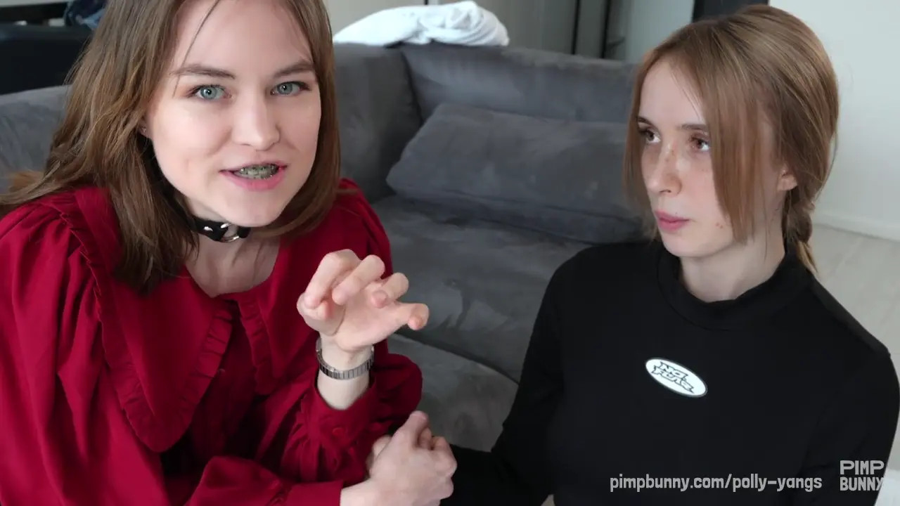 My Deepest Throat Is Overflowing With Cum And Saliva — Young Polly Young Gags From A Hard Blowjob