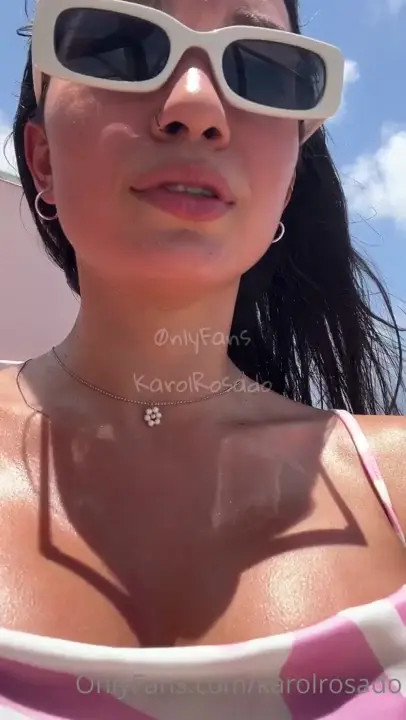 Karol Rosado Gets Naked in Public