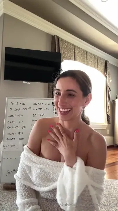 Christina Khalil Seduces You In A Live Stream - ePornLeak