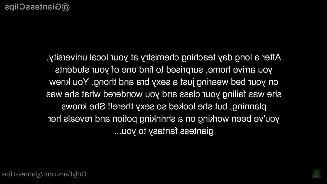 Official LTL Giantess Studios OnlyFans 🎥 [ giantessclips ] - His first time & I think I was too nice to his pindick 😂🐷