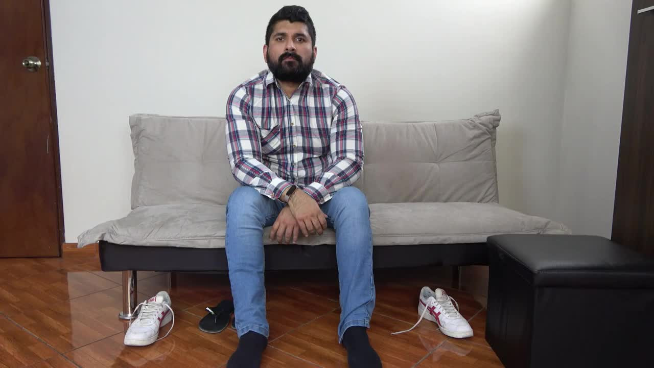 LatinMenFeet - I love when I can come home from work and get comfortable. ❤️